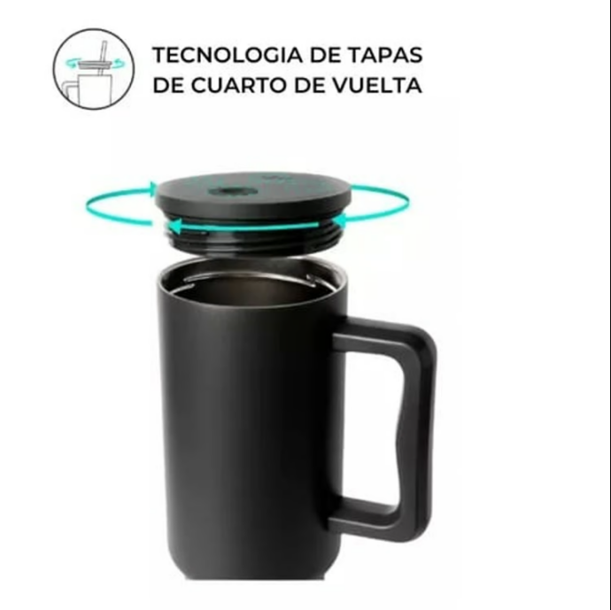 Vaso Térmico Premium 1200 ml Negro